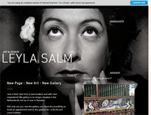 Tablet Screenshot of leylasalm.com